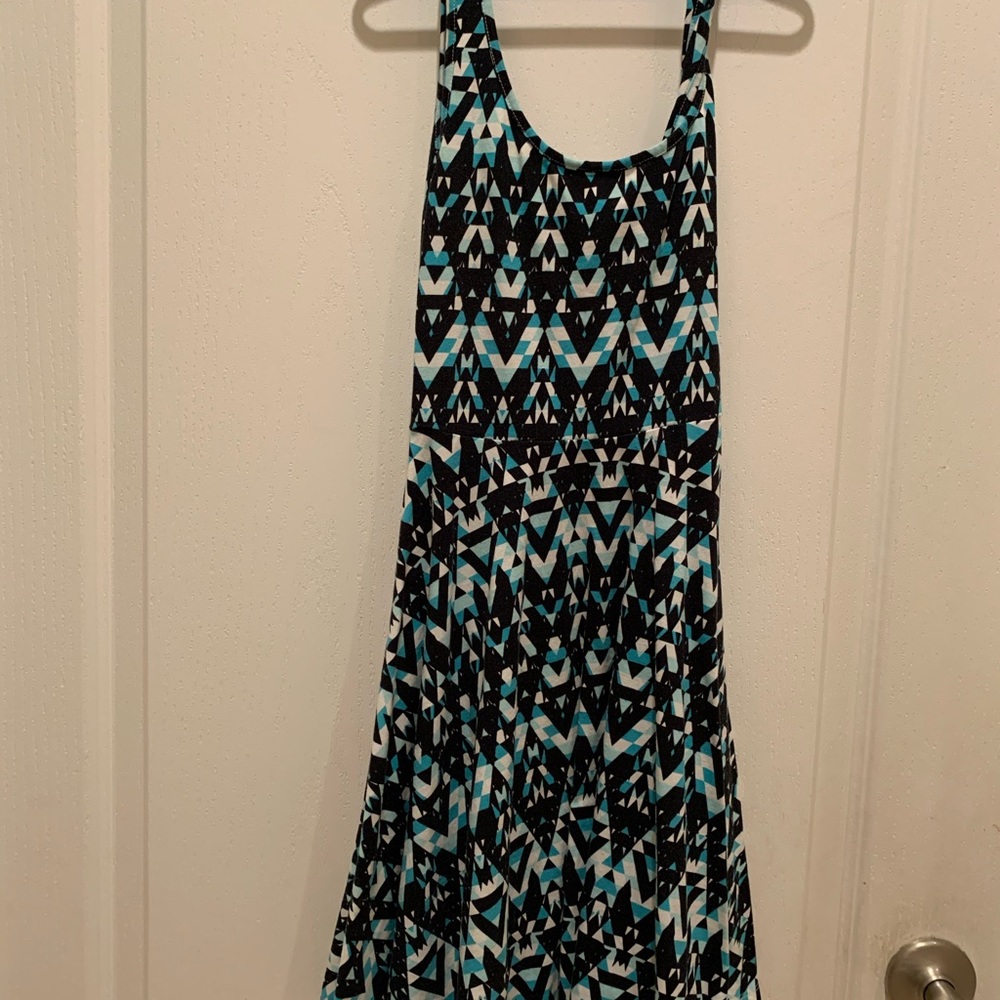 A fun geometric shaped dress